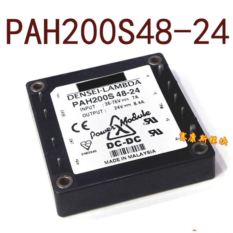 Original-- PAH200S48-24 input48V-output24Vwatt200W 8.4A DC/DC 1 year warranty {Warehouse spot photos}
Original-- PAH200S48-24 input48V-output24Vwatt200W 8.4A DC/DC 1 year warranty {Warehouse spot photos}