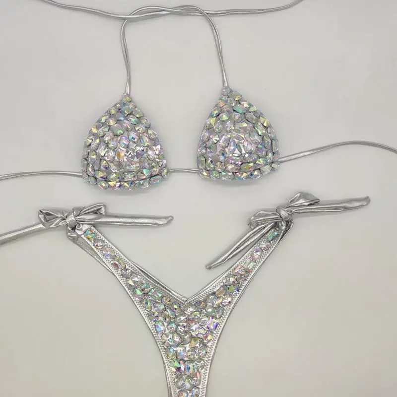 2021 new diamond bikini suit bandage open swimsuit with diamond jewel swimsuit sexy lady swimming
2021 new diamond bikini suit bandage open swimsuit with diamond jewel swimsuit sexy lady swimming