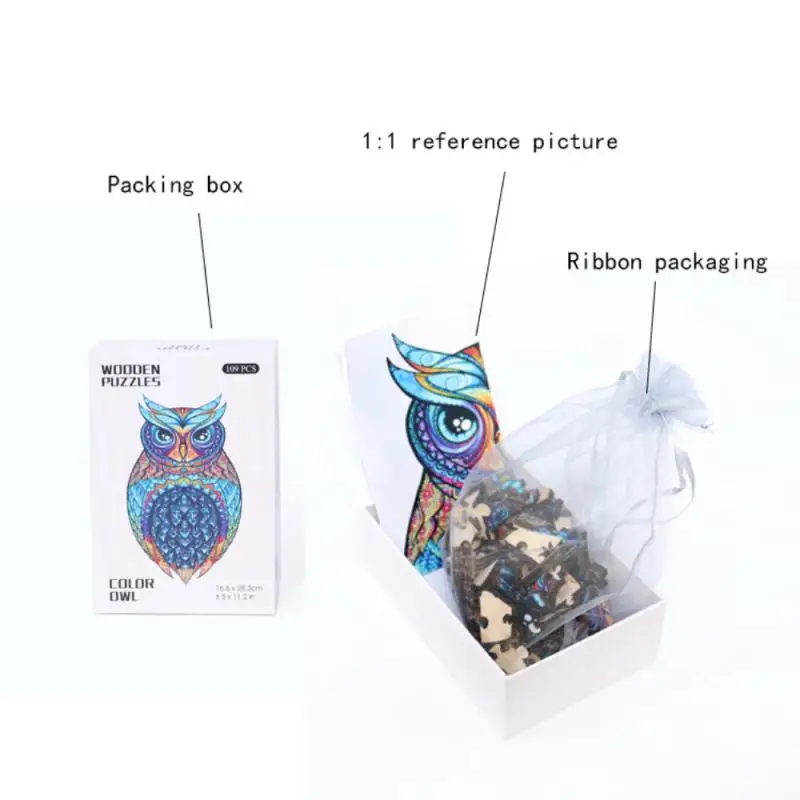 Mysterious Animal Puzzle Wooden Jigsaw Puzzle For Adults Children DIY Educational Puzzle Christmas Gift For Kids Dropshipping
Mysterious Animal Puzzle Wooden Jigsaw Puzzle For Adults Children DIY Educational Puzzle Christmas Gift For Kids Dropshipping