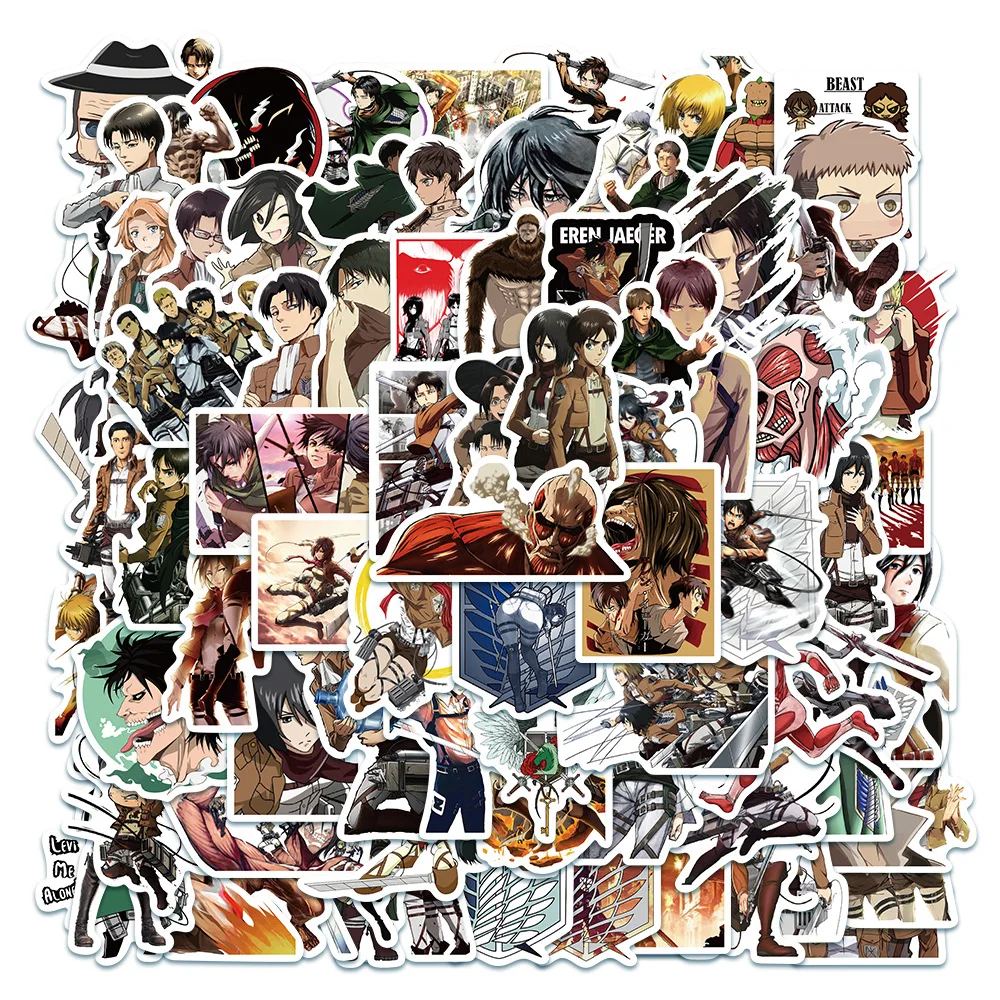 10/30/50PCS Japanese animation attack giant cartoon graffiti mobile phone case skateboard notebook waterproof sticker wholesale
10/30/50PCS Japanese animation attack giant cartoon graffiti mobile phone case skateboard notebook waterproof sticker wholesale
