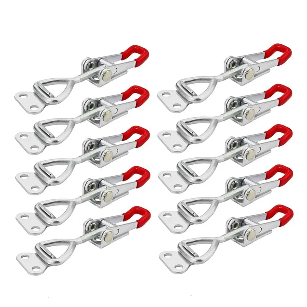 10PCS Toggle Latch Clamp 4001 Holding Capacity 150Kg/330Lbs Horizontal Hand Tool For Welding, Jigging, Repairing Hardware
10PCS Toggle Latch Clamp 4001 Holding Capacity 150Kg/330Lbs Horizontal Hand Tool For Welding, Jigging, Repairing Hardware