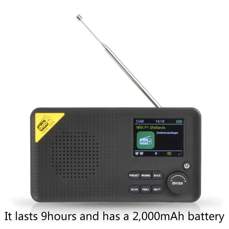 Перезаряжаемое портативное беспроводное Bluetooth-совместимое цифровое радио DAB/DAB + и FM-приемник, домашнее радио, музыкальный плеер
Перезаряжаемое портативное беспроводное Bluetooth-совместимое цифровое радио DAB/DAB + и FM-приемник, домашнее радио, музыкальный плеер