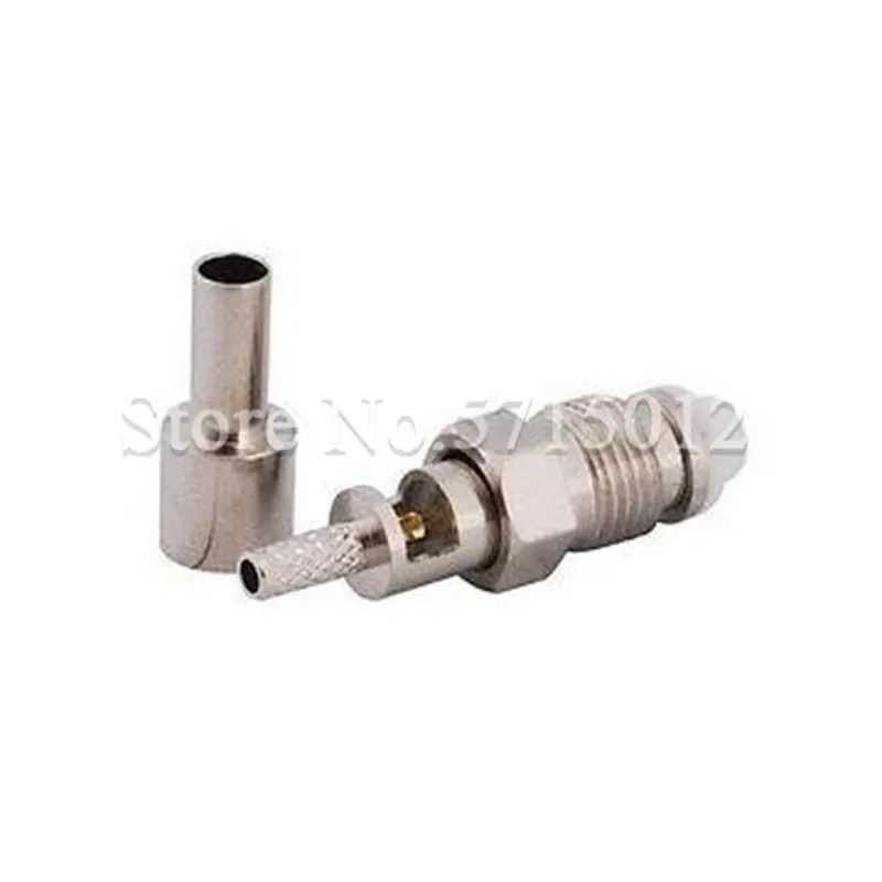 

2pcs FME-KY1.5 RF Coaxial Connector FME Famale Head Plug Weld Wire Adaptor For Connect RG316 RG174 Cable