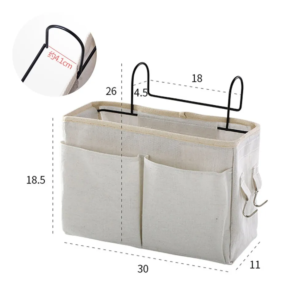 Canvas Bedside Hanging Pocket Storage Bag Bedroom Magazine Storage Pouch Diaper Caddy Toy Holder Baby Tissue Box Home Organizer 
Canvas Bedside Hanging Pocket Storage Bag Bedroom Magazine Storage Pouch Diaper Caddy Toy Holder Baby Tissue Box Home Organizer