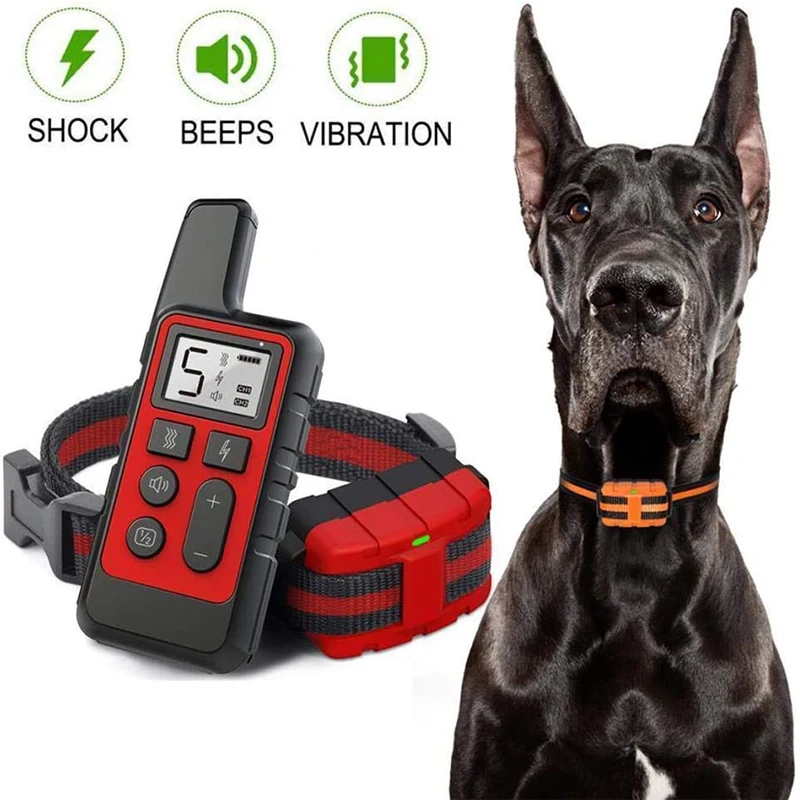 Waterproof Remote Dog Trainers 500M Rechargeable Sound, Vibration & Shock Electric Dog Training Collar Pet Accessories
Waterproof Remote Dog Trainers 500M Rechargeable Sound, Vibration & Shock Electric Dog Training Collar Pet Accessories