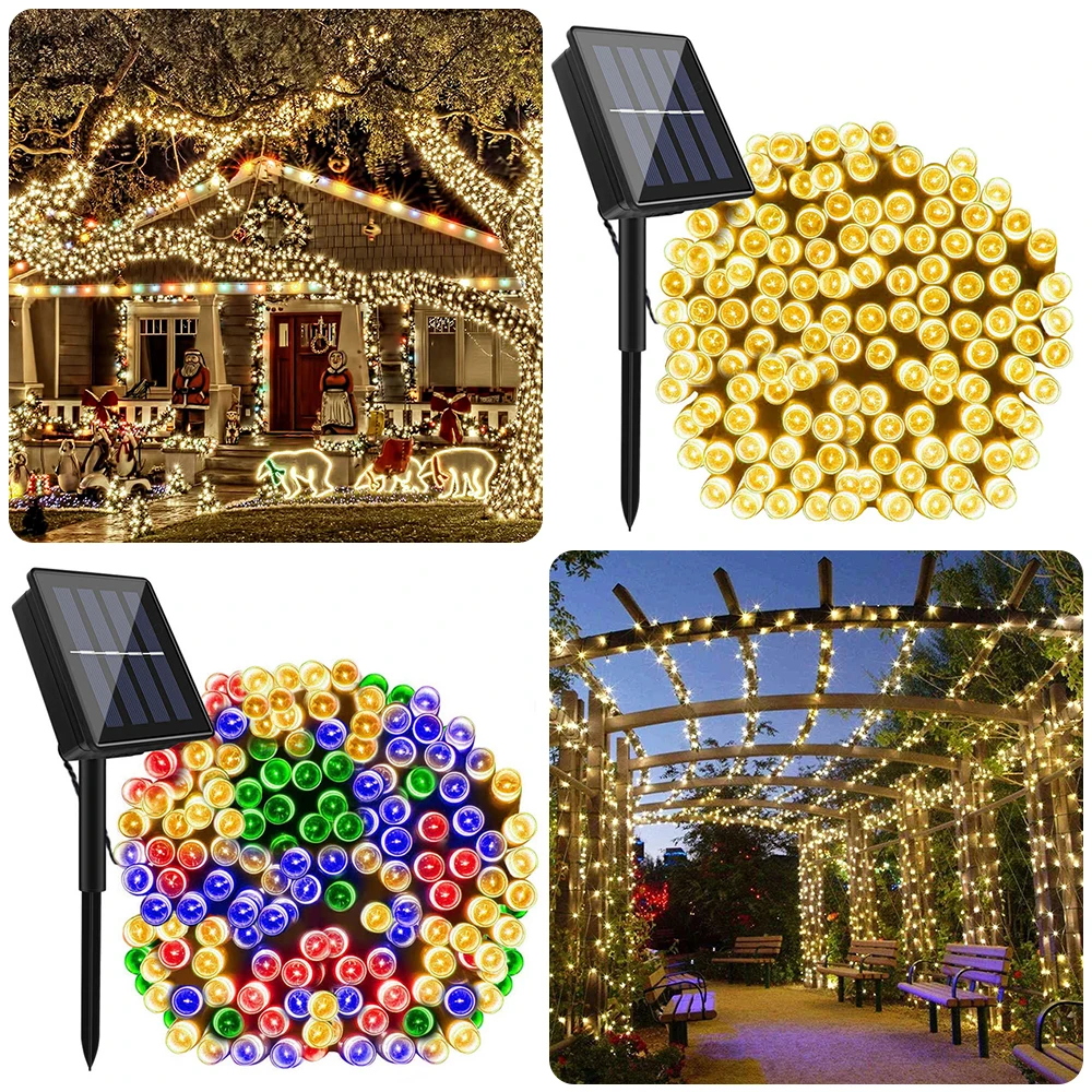 300LED Christmas Curtain Lights Solar Garden Light Solar Power Lamp Party for Street Patio Balcony Fence Fairy Garland Christmas
300LED Christmas Curtain Lights Solar Garden Light Solar Power Lamp Party for Street Patio Balcony Fence Fairy Garland Christmas