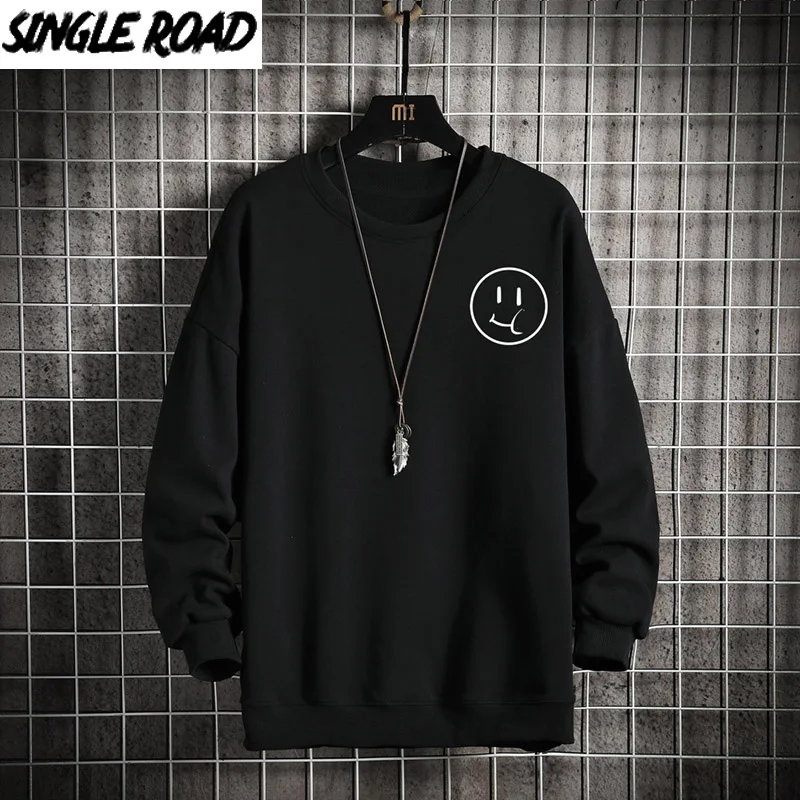 Single Road Mens Crewneck Sweatshirt Men 2020 Autumn Oversized Japanese Streetwear Hip Hop Black Hoodie Men Sweatshirts Hoodies
Single Road Mens Crewneck Sweatshirt Men 2020 Autumn Oversized Japanese Streetwear Hip Hop Black Hoodie Men Sweatshirts Hoodies