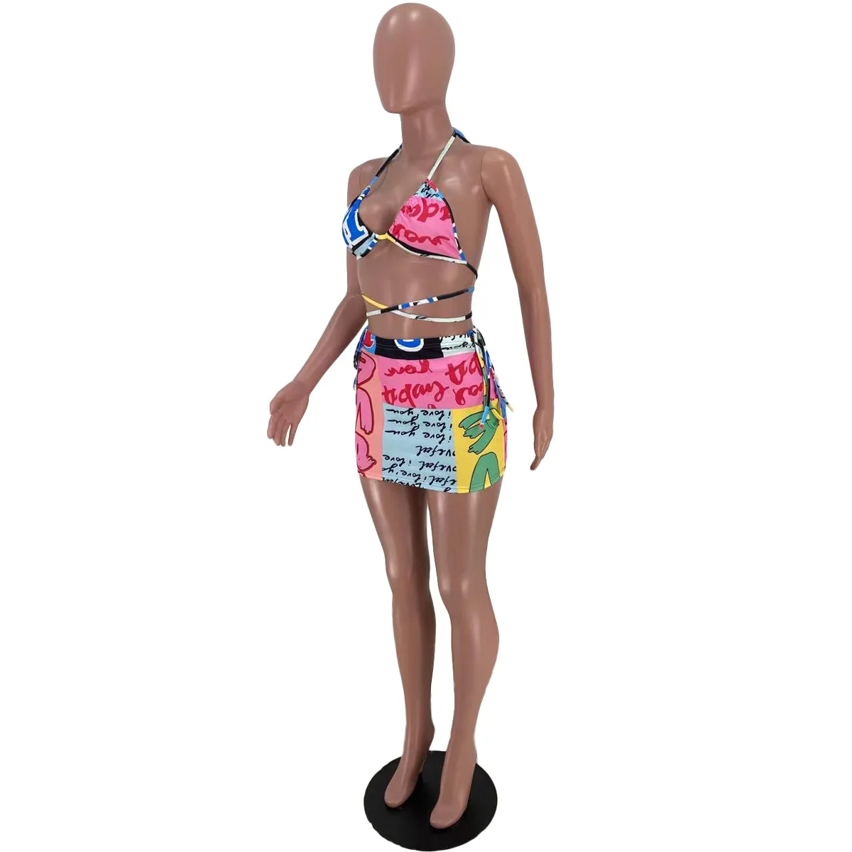 Sexy Bikini Women Set Swimsuit Two Piece Set Streetwear Swimwear Summer Beach Holiday Clothes For Women Outfit
Sexy Bikini Women Set Swimsuit Two Piece Set Streetwear Swimwear Summer Beach Holiday Clothes For Women Outfit