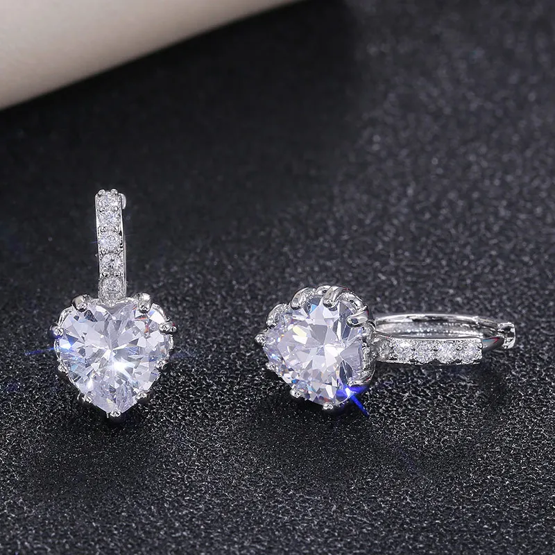 2020 new trendy red color heart 925 sterling silver earrings africa for women lady anniversary gift jewelry wholesale E5547
2020 new trendy red color heart 925 sterling silver earrings africa for women lady anniversary gift jewelry wholesale E5547