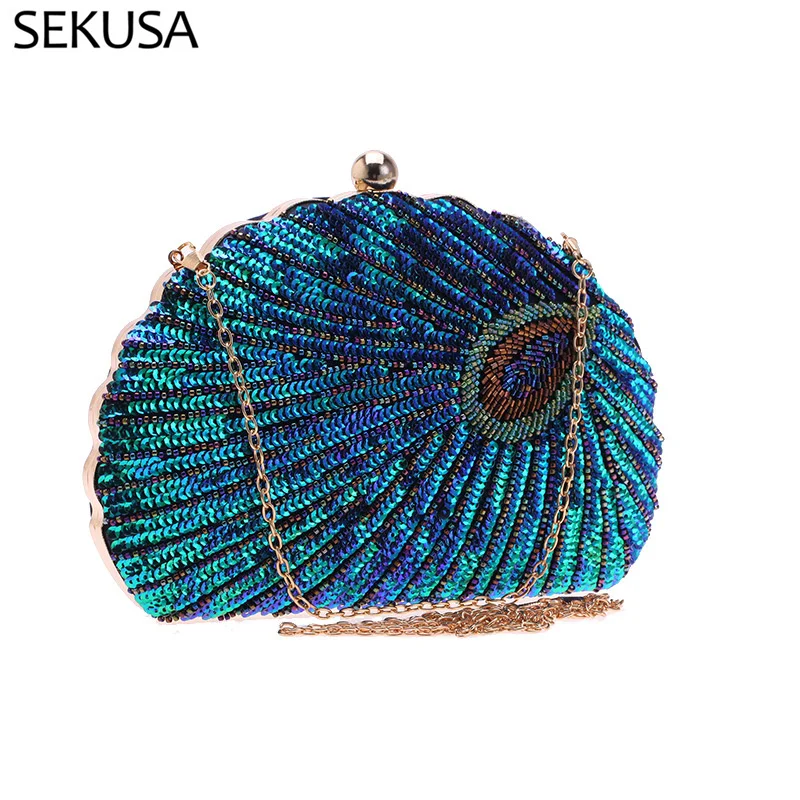 Hald-Moon Sequined Women Day Clutch Green Color Party Dinner Retro Plastic Beading Handbags Purse With Chain Shoulder
Hald-Moon Sequined Women Day Clutch Green Color Party Dinner Retro Plastic Beading Handbags Purse With Chain Shoulder