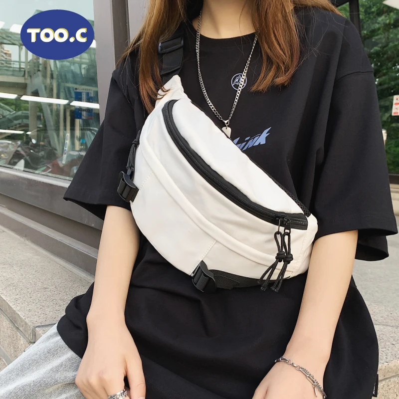 Waterproof White Waist Bag 2021 Fanny Pack Style Nylon Women's Belt Bag Hip-Hop Fashion Bum Bag Couples Chest Bag for Travel
Waterproof White Waist Bag 2021 Fanny Pack Style Nylon Women's Belt Bag Hip-Hop Fashion Bum Bag Couples Chest Bag for Travel