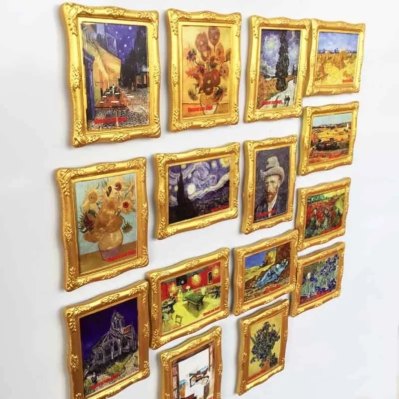 Netherlands Van Gogh Painting Magnetic Refrigerator Sticker Magnet Collection Gift Fridge Magnets
Netherlands Van Gogh Painting Magnetic Refrigerator Sticker Magnet Collection Gift Fridge Magnets