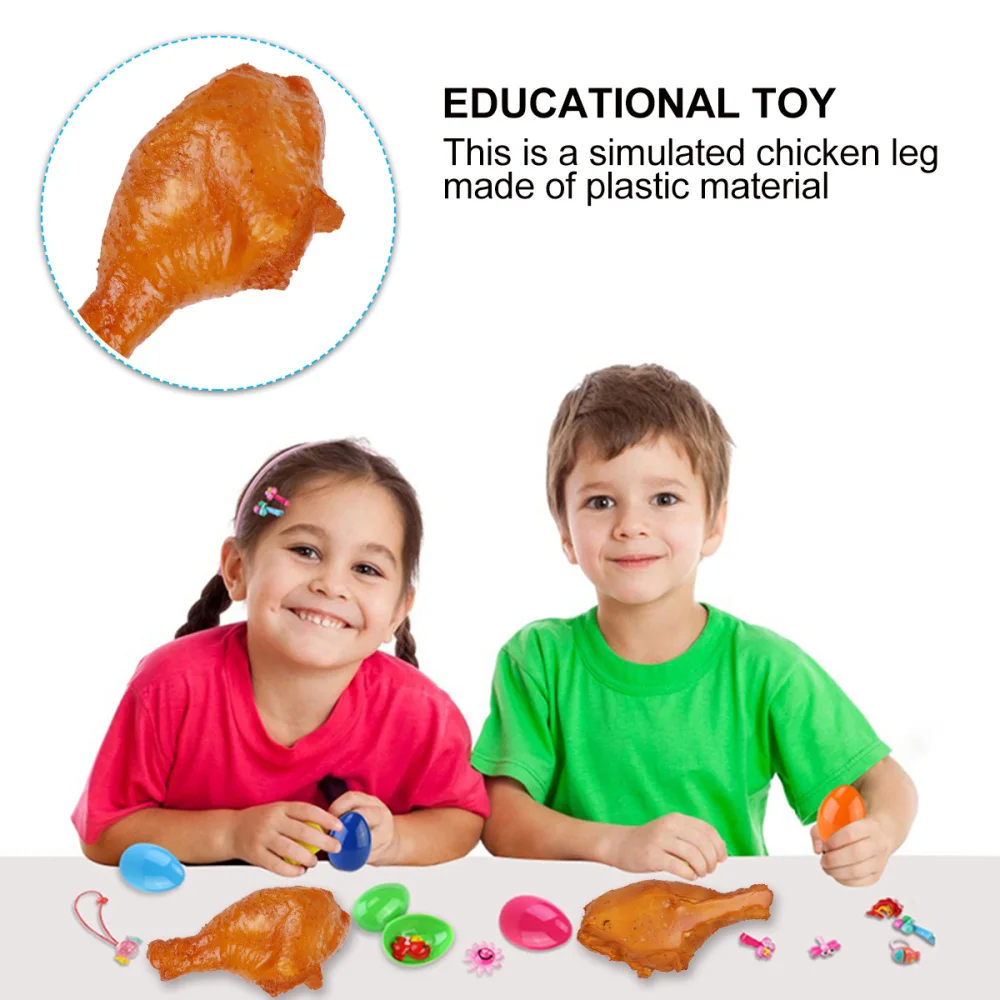 Simulation Chicken Leg Model Food Decoration Prop Fake Drumstick 
Simulation Chicken Leg Model Food Decoration Prop Fake Drumstick