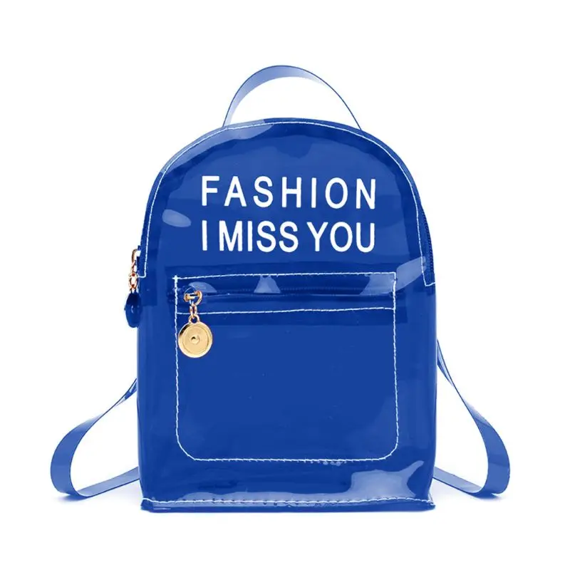 Fashion Transparent PVC Backpack Travel School Book Bag Daypack for Teenager
Fashion Transparent PVC Backpack Travel School Book Bag Daypack for Teenager