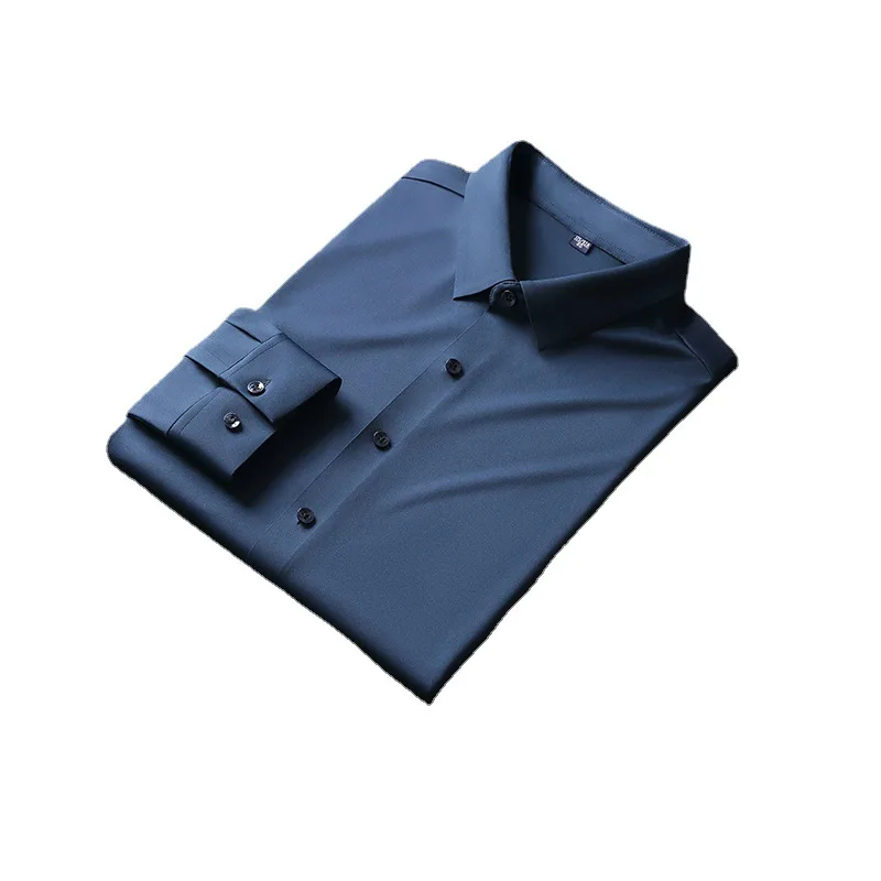 Men's Spring Summer Non-Iron Solid Color Stretch Business Men's Top Breathable and Simple
Men's Spring Summer Non-Iron Solid Color Stretch Business Men's Top Breathable and Simple