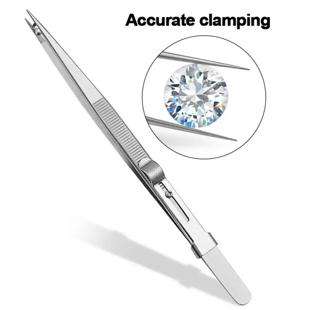 Professional stainless steel high quality jewelry tweezers for DIY diamond gem jewelry Jeweler's jewelry making tools
Professional stainless steel high quality jewelry tweezers for DIY diamond gem jewelry Jeweler's jewelry making tools
