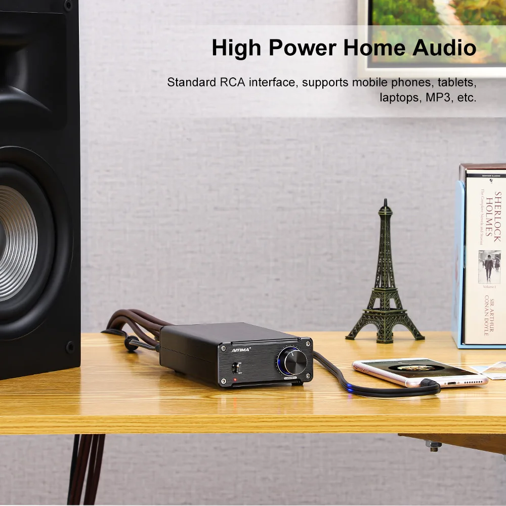 AIYIMA 300Wx2 TPA3255 Hifi Stereo Amplifier Audio Power AMP 2.0 Class D Sound Professional Amplificador NE5532 DIY Smart Home
AIYIMA 300Wx2 TPA3255 Hifi Stereo Amplifier Audio Power AMP 2.0 Class D Sound Professional Amplificador NE5532 DIY Smart Home