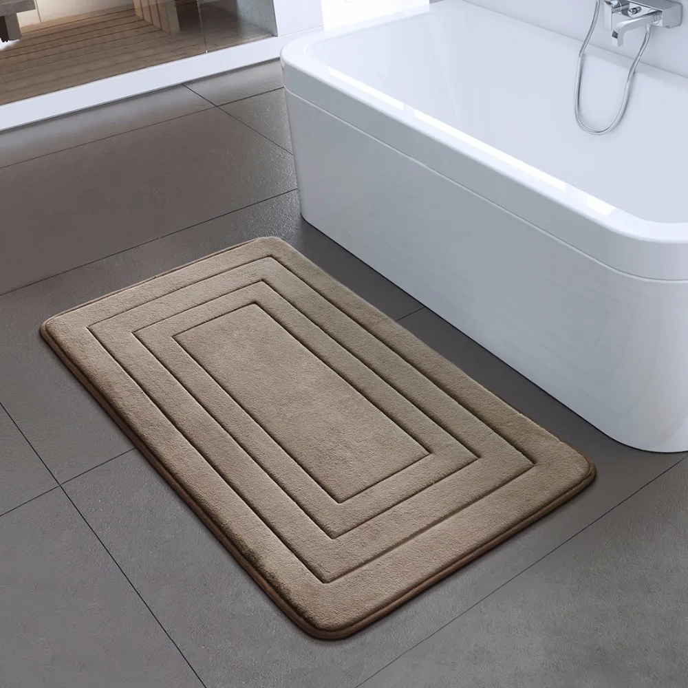 Embossing Coral velvet bedroom Rug Solid colors High quality floor Mats sponge Non-slip bath mat
Embossing Coral velvet bedroom Rug Solid colors High quality floor Mats sponge Non-slip bath mat