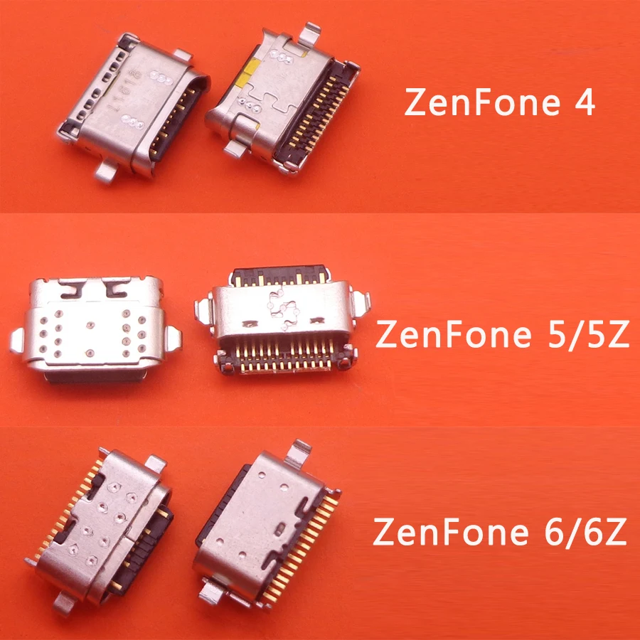 

5pcs USB Charging Port Plug Dock Connector Socket For Asus Zenfone 4 ZE554KL / 5 2018 ZE620KL 5Z ZS620KL / 6 2019 6Z ZS630KL