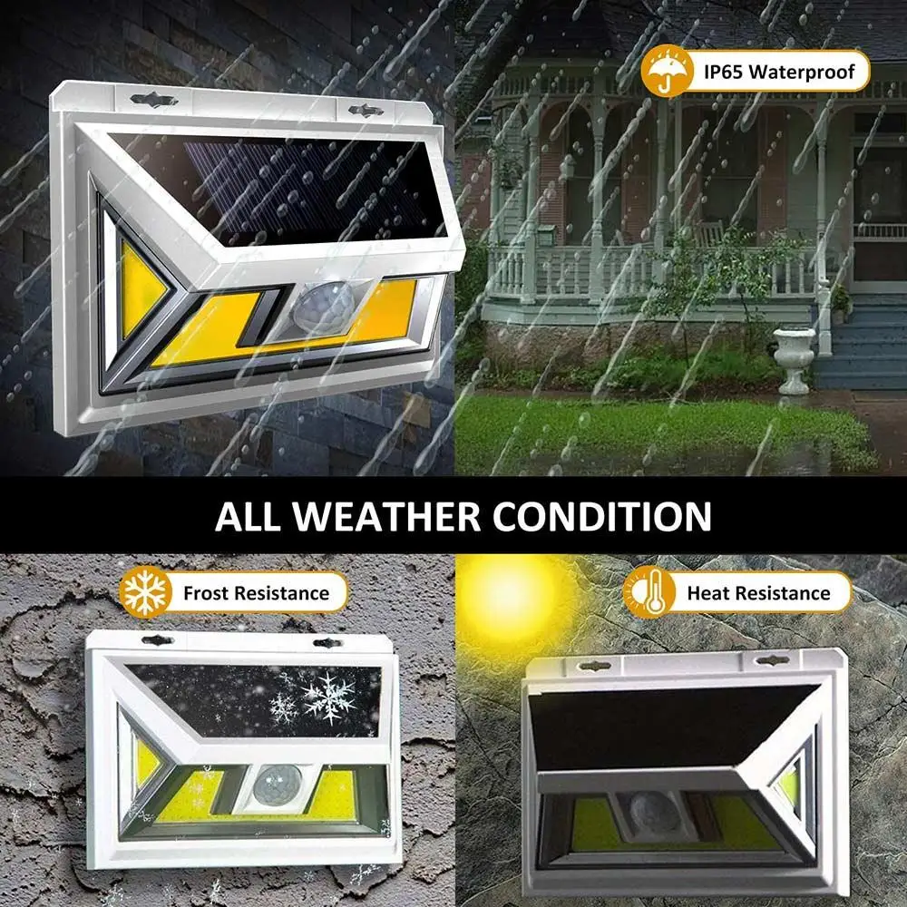 Solar Power Sensor Light Street Lamp Security Eco-Friendly Wall Light Outdoor Solar Light Walkway Lights Durable
Solar Power Sensor Light Street Lamp Security Eco-Friendly Wall Light Outdoor Solar Light Walkway Lights Durable