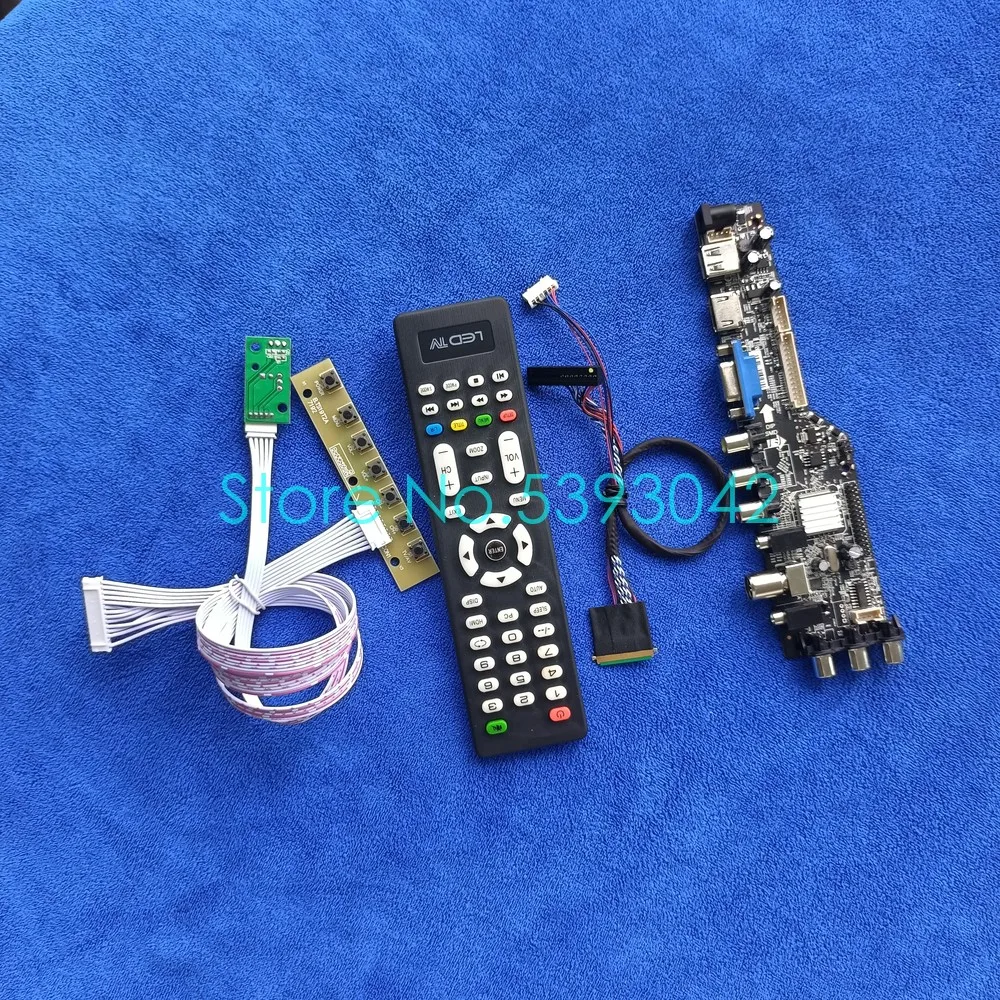 For N140BGE-LA2/LA3/LB2/LB3/LAA/L24/L41/L42/L43 1366*768 LVDS 40-Pin LCD Panel DVB-T USB Digital 3663 Controller Board Kit 
For N140BGE-LA2/LA3/LB2/LB3/LAA/L24/L41/L42/L43 1366*768 LVDS 40-Pin LCD Panel DVB-T USB Digital 3663 Controller Board Kit