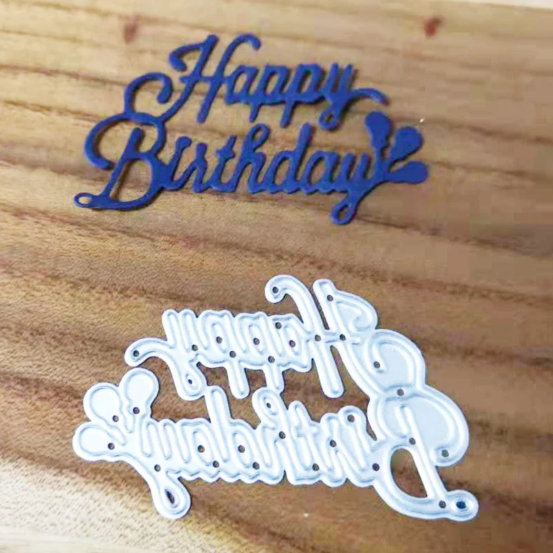 Letters Die happy birthday Metal cutting Dies Stencil Word Scrapbooking Die Cut DIY Photo Album Card Paper Embossing Craft
Letters Die happy birthday Metal cutting Dies Stencil Word Scrapbooking Die Cut DIY Photo Album Card Paper Embossing Craft