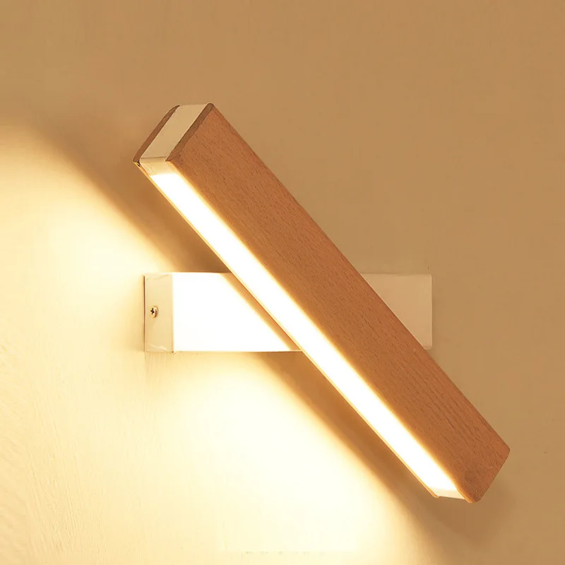 Nordic simple Wooden LED Wall Lamp Modern Adjustable Lighting bar restaurant Living room Porch Wall Lamps Corridor decor
Nordic simple Wooden LED Wall Lamp Modern Adjustable Lighting bar restaurant Living room Porch Wall Lamps Corridor decor