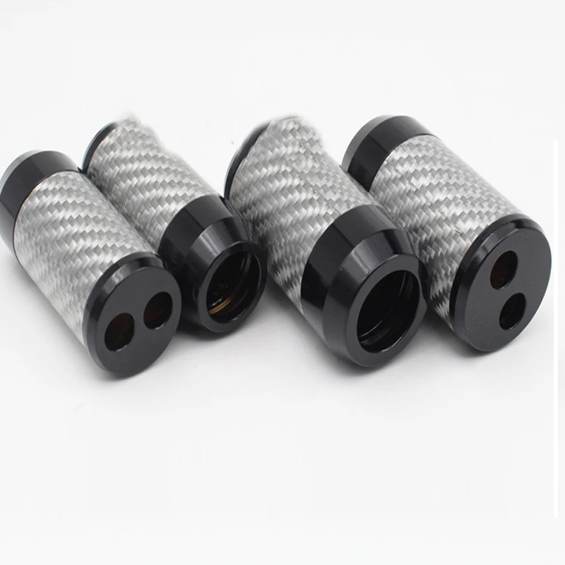 HiFi Carbon Fiber Y Splitter Speaker Audio Power Cable Wire Adapter DIY Stereo Earphone Connector Aluminum Alloy Splitter
HiFi Carbon Fiber Y Splitter Speaker Audio Power Cable Wire Adapter DIY Stereo Earphone Connector Aluminum Alloy Splitter