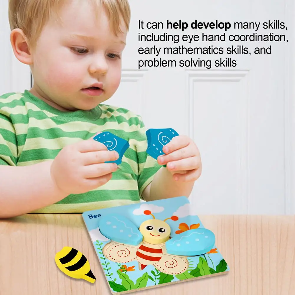Wooden Animal Jigsaw Kids Early Teaching Animal Shaped Puzzles Educational Toys Gifts Before Early Teaching 1 2 3 Years Old 
Wooden Animal Jigsaw Kids Early Teaching Animal Shaped Puzzles Educational Toys Gifts Before Early Teaching 1 2 3 Years Old