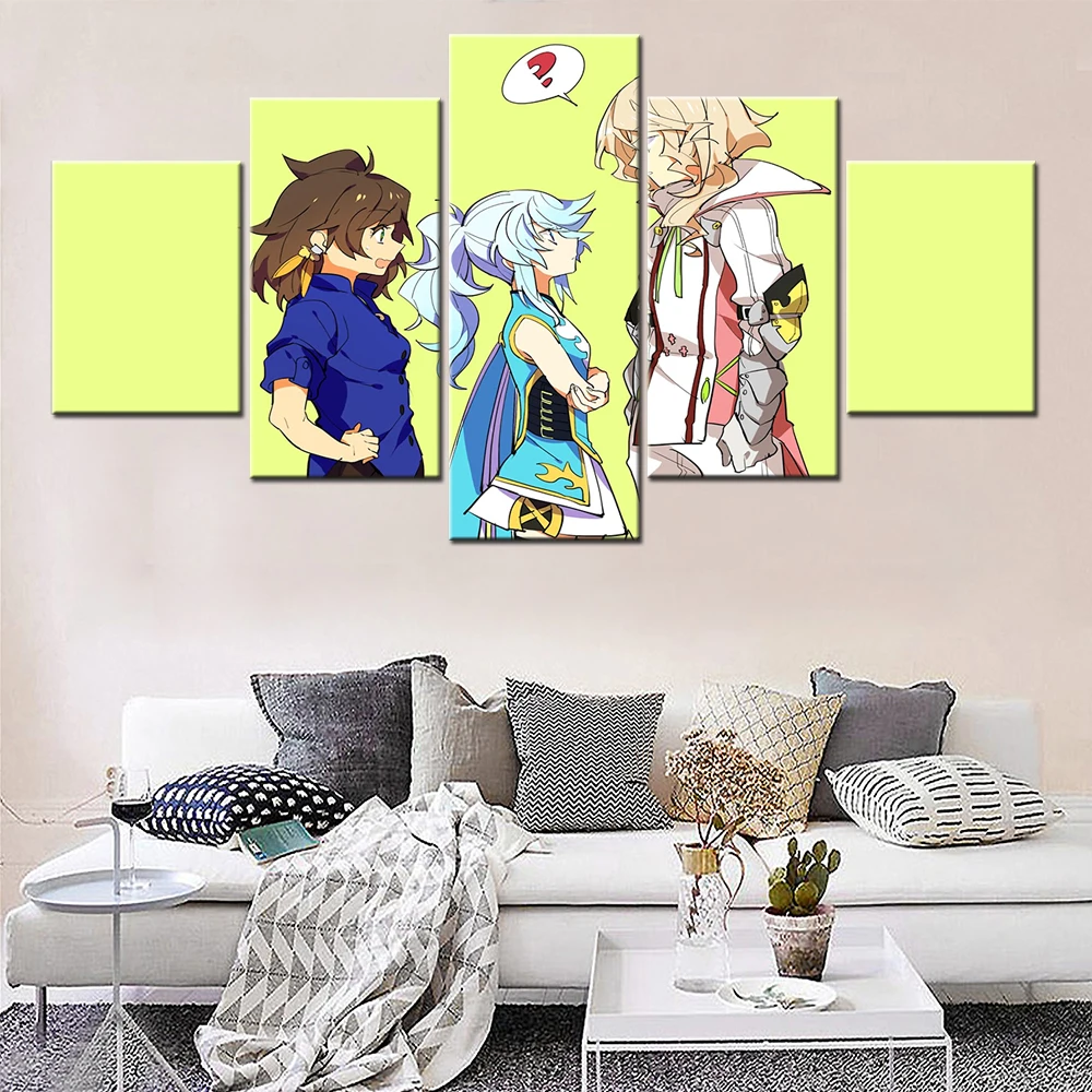 HD Prints Canvas 5 Pieces Posters Anime Tales Of Zestiria Paintings For Living Room Wall Modern Bedroom Decoration Home Pictures
HD Prints Canvas 5 Pieces Posters Anime Tales Of Zestiria Paintings For Living Room Wall Modern Bedroom Decoration Home Pictures