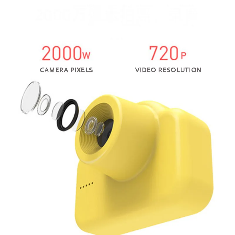 Children's digital camera Cartoon animal double camera 20 million high-definition pixels mini portable toy camera for kids
Children's digital camera Cartoon animal double camera 20 million high-definition pixels mini portable toy camera for kids