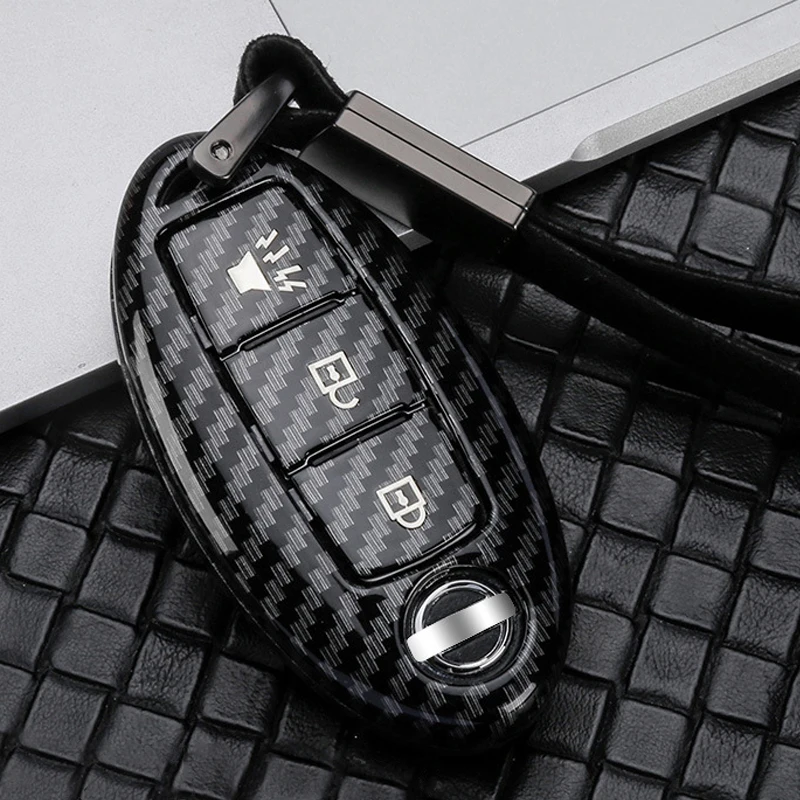 Carbon Fiber Car Key Case Cover Shell Protector for Nissan Qashqai J10 J11 X-Trail T31 T32 Kicks Tiida Pathfinder Murano Note
Carbon Fiber Car Key Case Cover Shell Protector for Nissan Qashqai J10 J11 X-Trail T31 T32 Kicks Tiida Pathfinder Murano Note