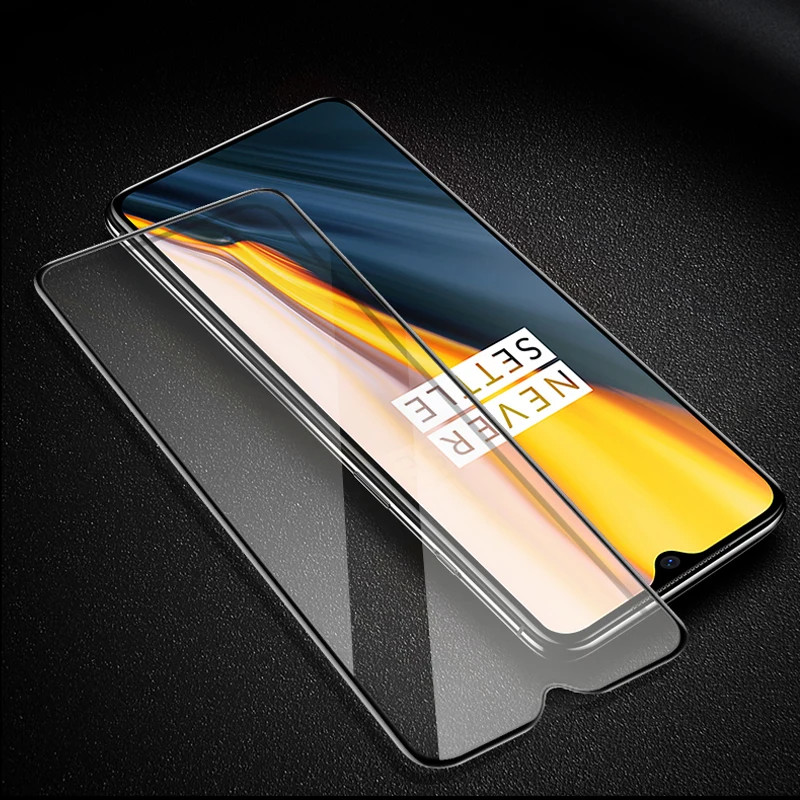 2pcs 5D Защитные закаленного стекла на OnePlus 8 Pro 7 6T 5Т 3Т 3 5 6 7T Screen Protector Полный клей