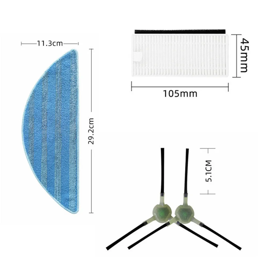 Robot Vacuum Cleaner Hepa Filter Mop Cloth Side Brush For Lefant T700/M571/M200/M201/M501/M520 Robotic Vacuum Cleaner Spare Part
Robot Vacuum Cleaner Hepa Filter Mop Cloth Side Brush For Lefant T700/M571/M200/M201/M501/M520 Robotic Vacuum Cleaner Spare Part