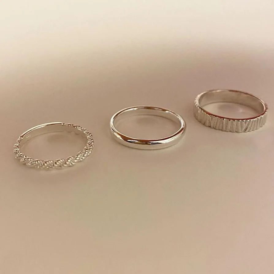 Minimalist Trendy S925 Sterling Silver Geometric Ring Japan and South Korea Glossy Index Finger Tail Ring Jewelry For Women
Minimalist Trendy S925 Sterling Silver Geometric Ring Japan and South Korea Glossy Index Finger Tail Ring Jewelry For Women