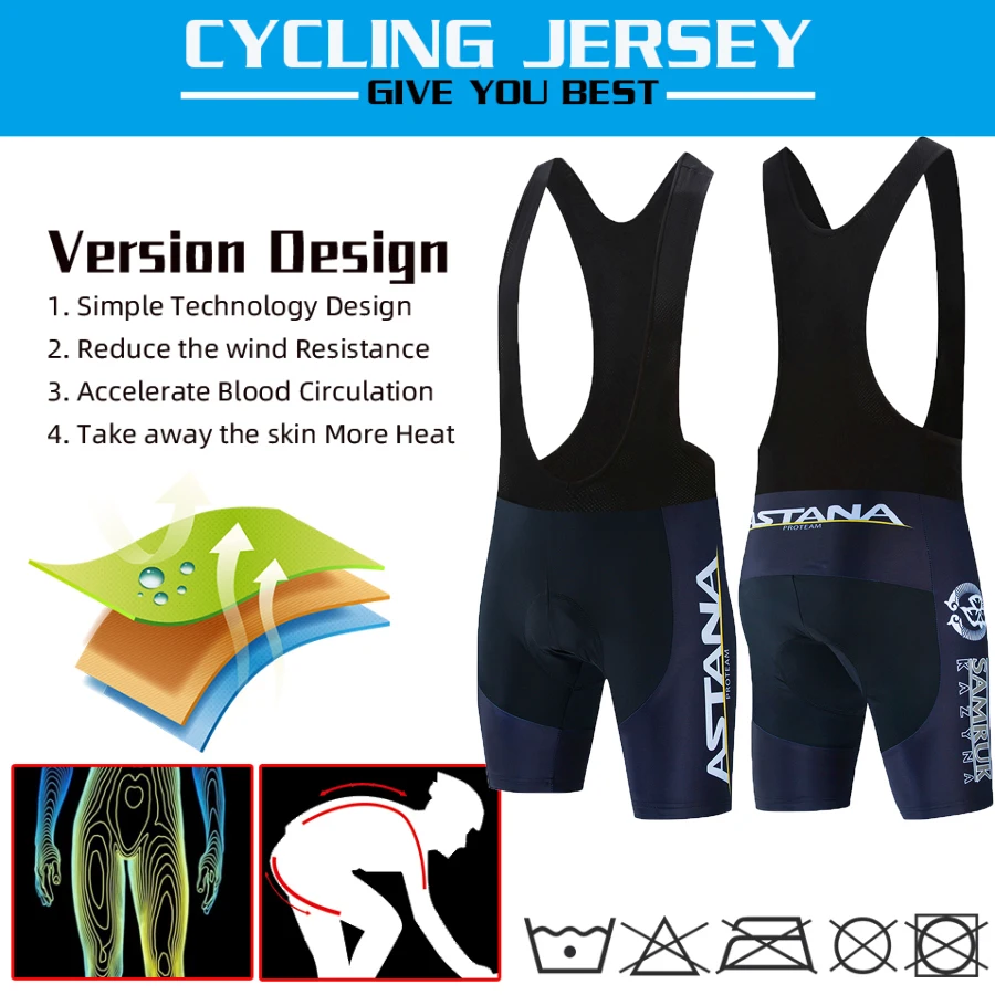 Summer Cycling Jersey Set 2021 New ASTANA Breathable Team Racing Sport Bicycle Jersey Mens Cycling Clothing Short Bike Jersey 
Summer Cycling Jersey Set 2021 New ASTANA Breathable Team Racing Sport Bicycle Jersey Mens Cycling Clothing Short Bike Jersey