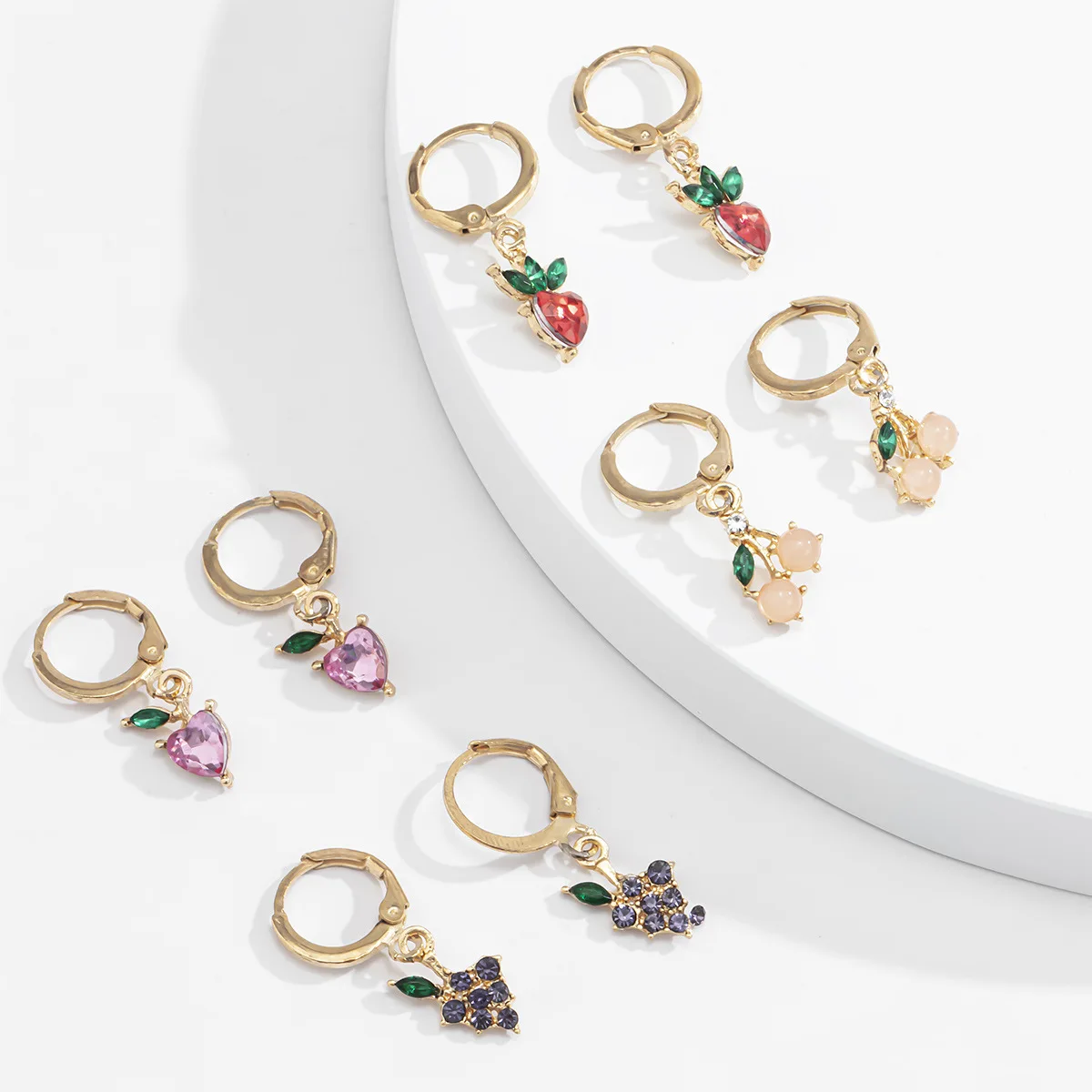 8Pcs A Set Korean Zircon Hoop Ear Rings For Girls Gold Earcuff Cartilage Clip on Earrings Piercing Women Jewelry Gift
8Pcs A Set Korean Zircon Hoop Ear Rings For Girls Gold Earcuff Cartilage Clip on Earrings Piercing Women Jewelry Gift