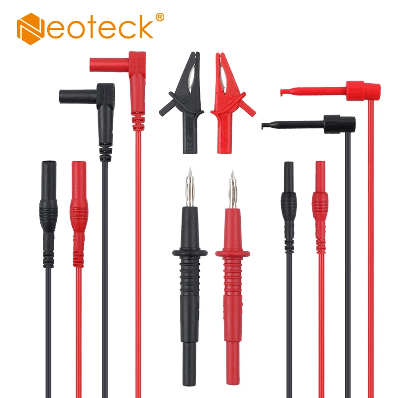 Neoteck 8 Pcs Multimeter Electronic Professional Test Lead Kit / Multimeter Accessory Kit Multimeter Tester Leads Cable
Neoteck 8 Pcs Multimeter Electronic Professional Test Lead Kit / Multimeter Accessory Kit Multimeter Tester Leads Cable