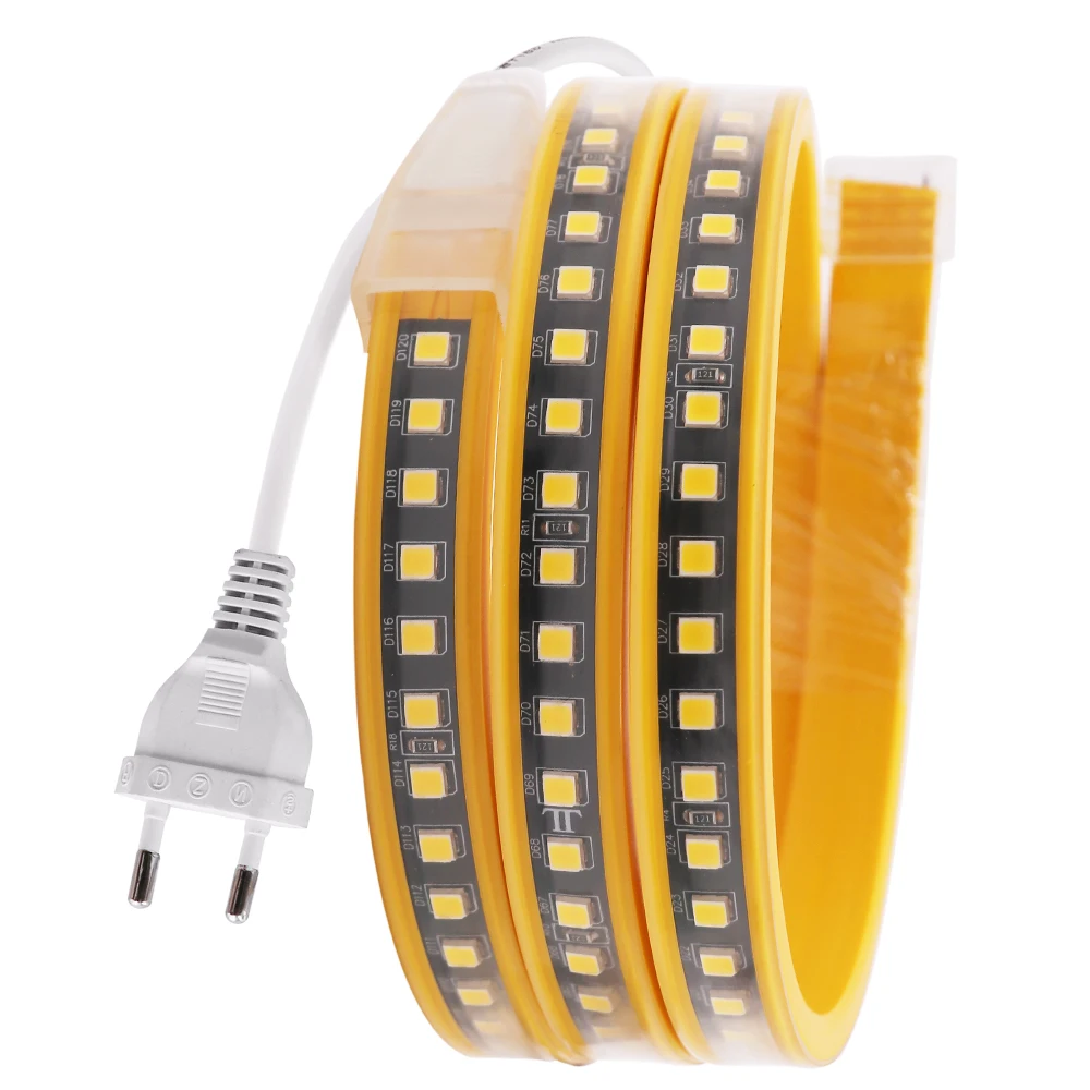 120LED/m Led Strip Light 4040 220V High Brightness IC Constant Current Waterproof IP67 Outdoor Decoration Engineering Lighting
120LED/m Led Strip Light 4040 220V High Brightness IC Constant Current Waterproof IP67 Outdoor Decoration Engineering Lighting