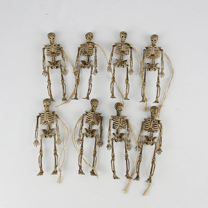 8pcs Skeleton Christmas Prop Plastic Lifelike Human Bones Skull Figurine for Horror Halloween Party Decoration
8pcs Skeleton Christmas Prop Plastic Lifelike Human Bones Skull Figurine for Horror Halloween Party Decoration