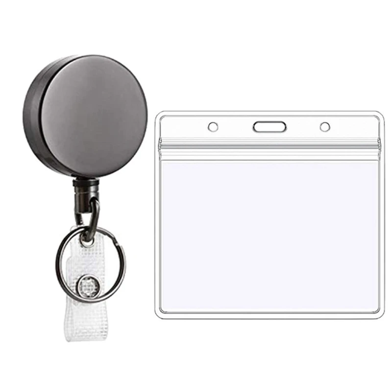 Metal Retractable Pull Key Ring ID Card Badge Holder Decorative Badge Reel Lanyard Name Tag Card Clip Buckle Keychain
Metal Retractable Pull Key Ring ID Card Badge Holder Decorative Badge Reel Lanyard Name Tag Card Clip Buckle Keychain