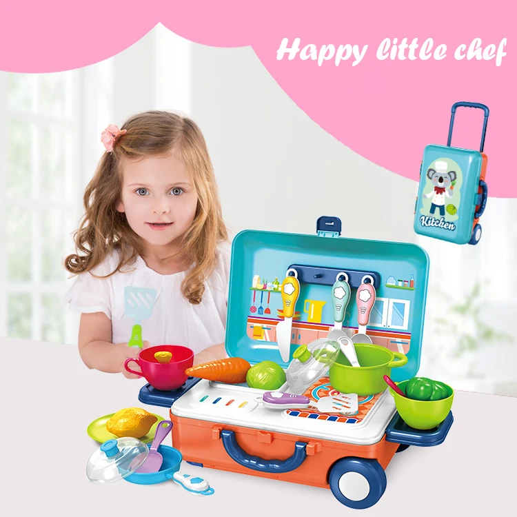 Children's play house kitchen toys simulation girls beauty portable tools kitchen utensils tableware trolley case medical kit
Children's play house kitchen toys simulation girls beauty portable tools kitchen utensils tableware trolley case medical kit