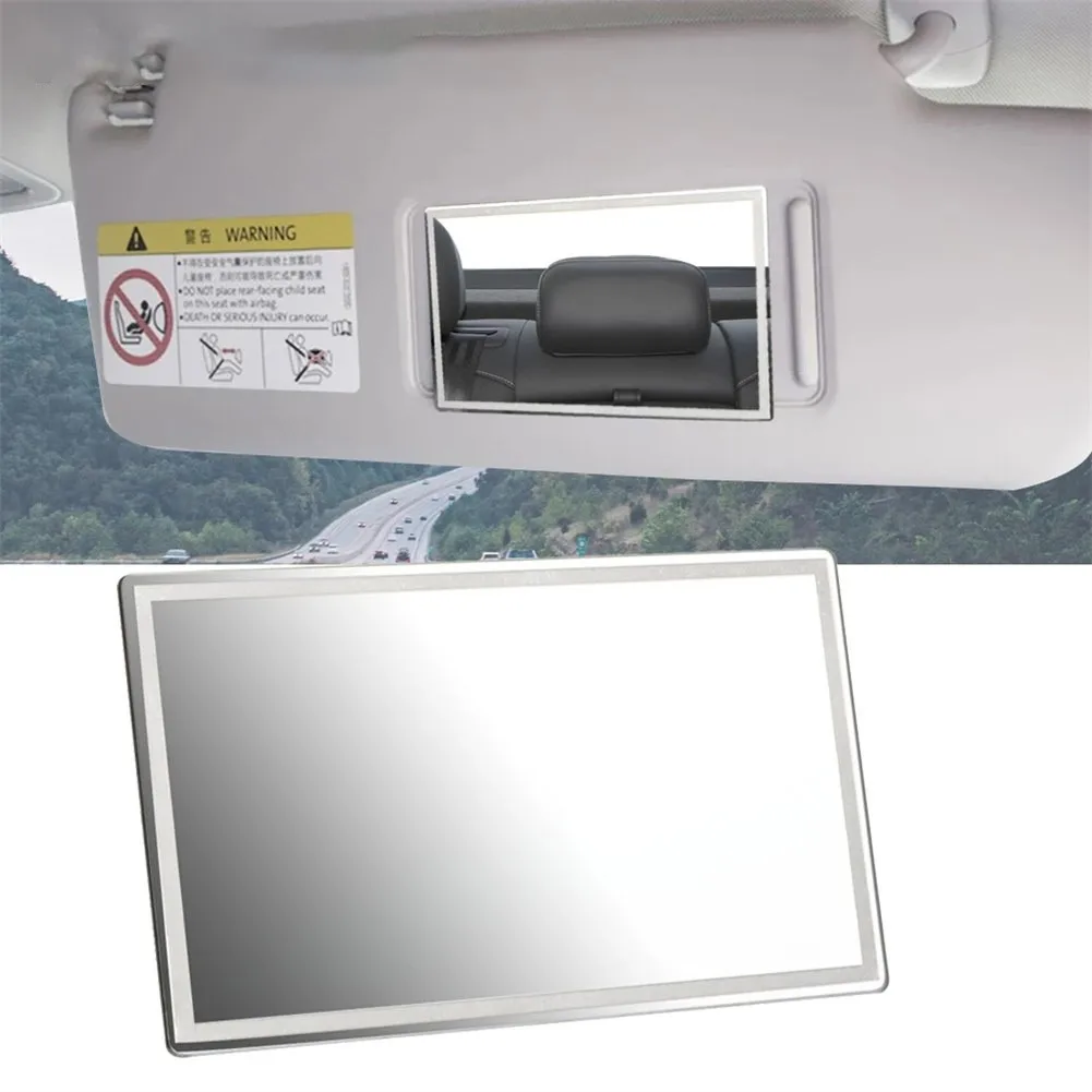 1pc Car Sun Visor Mirror Sun-Shading Stainless Steel Cosmetic Mirror For Vehicle Auto Decoration Big/Small Style 15X8cm/11x6.5cm
1pc Car Sun Visor Mirror Sun-Shading Stainless Steel Cosmetic Mirror For Vehicle Auto Decoration Big/Small Style 15X8cm/11x6.5cm