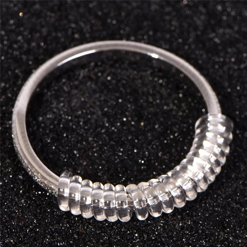 6pcs DIY Tightener Reducer Jewelry Parts Protection Transparent Spring Rope Ring Size Adjuster Resizing Tools Spiral Based
6pcs DIY Tightener Reducer Jewelry Parts Protection Transparent Spring Rope Ring Size Adjuster Resizing Tools Spiral Based
