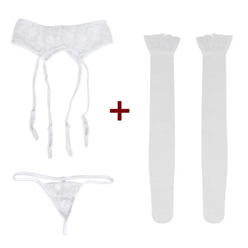 Sexy Lace Fishnet Thighs High Stockings Women Kawaii Lingerie Temptation Suspender Garter Belt Underwear
Sexy Lace Fishnet Thighs High Stockings Women Kawaii Lingerie Temptation Suspender Garter Belt Underwear