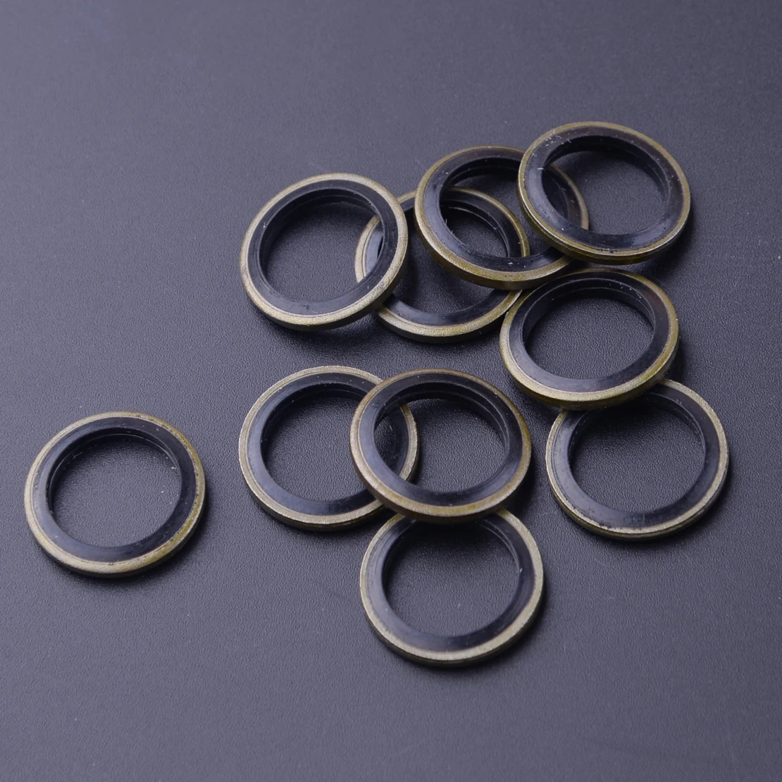 CITALL New 10pcs Auto Car Engine Oil Crush Washers Drain Plug Gaskets Bonded Seal Ring 14mm ID 20mm OD
CITALL New 10pcs Auto Car Engine Oil Crush Washers Drain Plug Gaskets Bonded Seal Ring 14mm ID 20mm OD