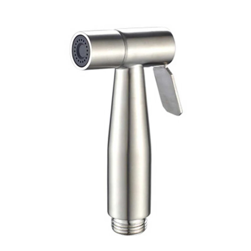 1 Pcs 304 Stainless Steel Handheld Toilet Bidet Sprayer Handheld Bidet Faucet for Self-cleaning Bathroom Accessories 
1 Pcs 304 Stainless Steel Handheld Toilet Bidet Sprayer Handheld Bidet Faucet for Self-cleaning Bathroom Accessories