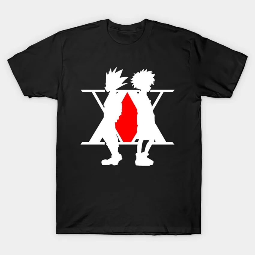 Брат футболка Hunter X Охотник Гон хоть манга кирюя бороться hunter x hunter|Мужские