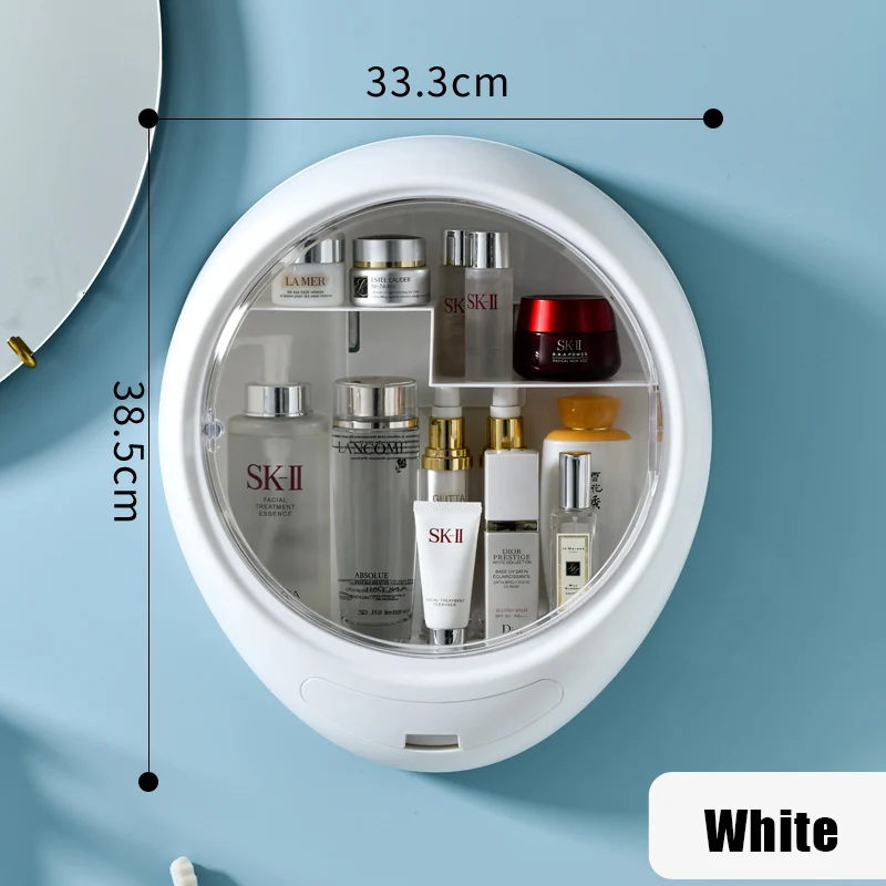 Bathroom Makeup Storage Box Wall-mounted Makeup Storage Box Without Punching Large-capacity Storage Box for Jewelry Cosmetic
Bathroom Makeup Storage Box Wall-mounted Makeup Storage Box Without Punching Large-capacity Storage Box for Jewelry Cosmetic