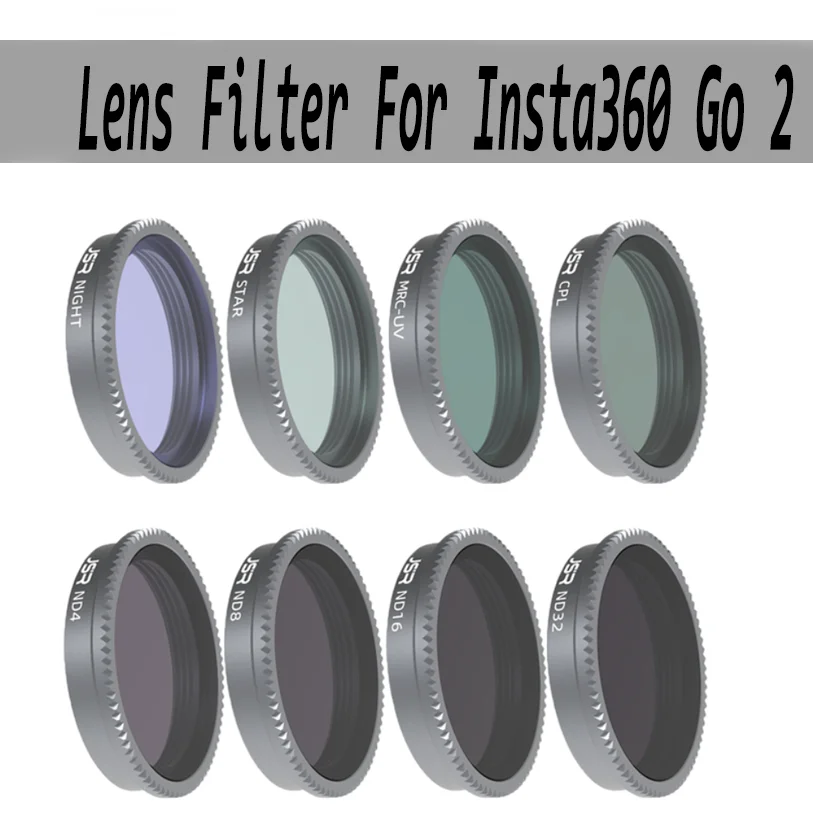 Sunnylife Lens Filter For Insta360 Go 2 ND4 ND8 ND16 ND32 CPL MCUV Combo Filters Set Drone Camera Accessories 8PCS/Set
Sunnylife Lens Filter For Insta360 Go 2 ND4 ND8 ND16 ND32 CPL MCUV Combo Filters Set Drone Camera Accessories 8PCS/Set